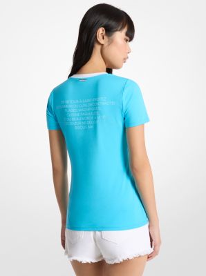 St. Tropez Stretch Cotton T-Shirt