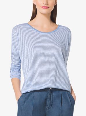Striped Linen Top