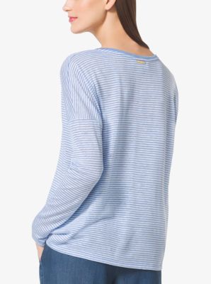 Striped Linen Top