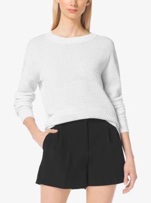 Chandail &agrave; encolure ras-du-cou en coton