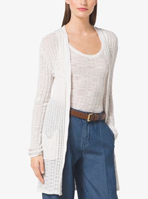 Michael kors oversized outlet knit cardigan