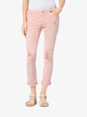 michael kors jeans pink