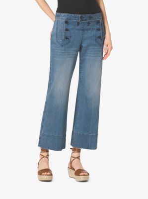 Cropped Sailor Jeans