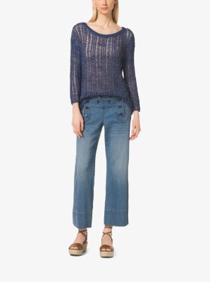 Cropped Sailor Jeans