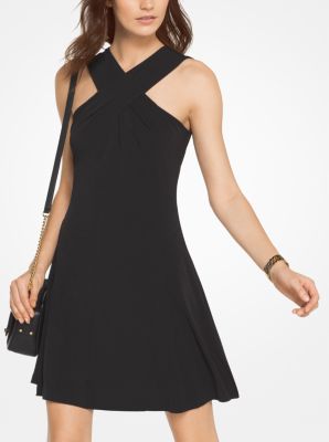 michael kors black cocktail dress