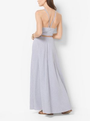 Seersucker best sale maxi dress