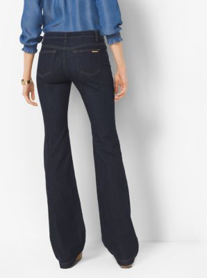 michael kors bell bottom jeans