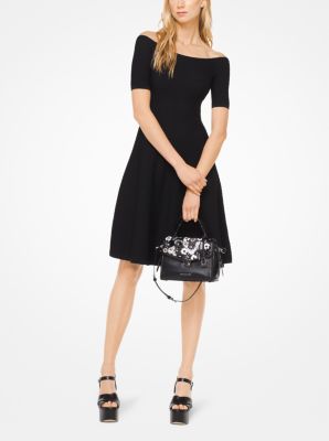 michael kors off the shoulder dress