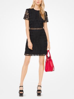 Geometric Floral Lace Dress | Michael Kors