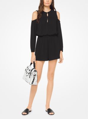 Michael kors cold shoulder hot sale jumpsuit