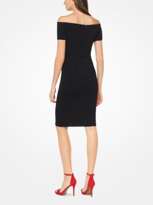 michael kors off the shoulder dress