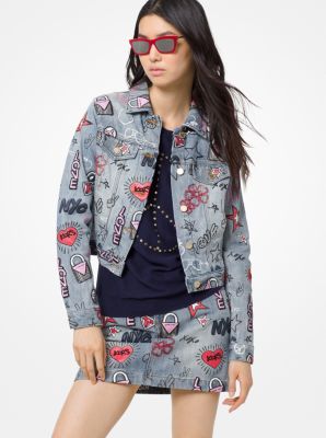 Embroidered Denim Jacket | Michael Kors