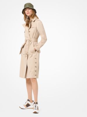 Michael michael kors on sale sateen trench coat