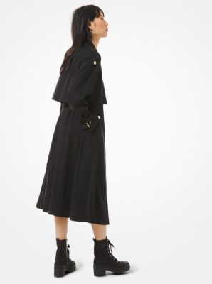 Michael kors drapey cheap trench coat