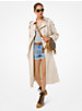 Draped Trench Coat image number 0