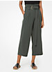 Belted Pleated Culottes image number 0
