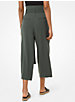 Belted Pleated Culottes image number 1
