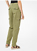 Cotton-Twill Cargo Pants image number 1