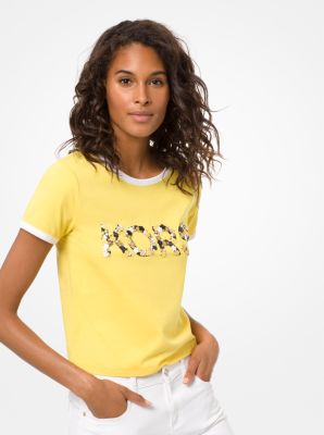 michael kors shirts yellow