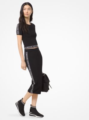 michael kors logo skirt