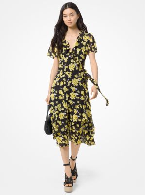 Michael kors store dress yellow