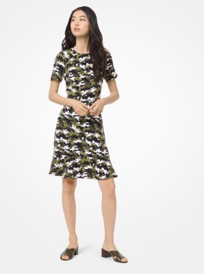 Michael kors camo dress new arrivals