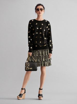 michael kors butterfly sweatshirt