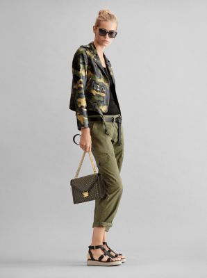 michael kors camo pants