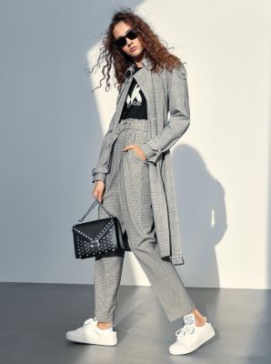 mindy studded leather sneaker