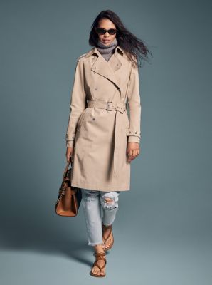 mk trench coat