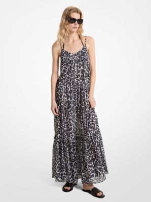 Michael kors tiered dress on sale