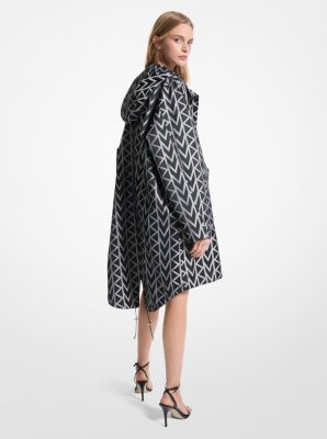 MK2000 Logo Jacquard Oversized Parka