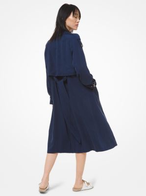 Michael michael kors sale draped trench coat