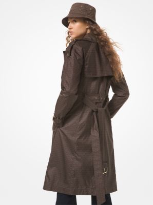 Michael kors short hot sale trench coat