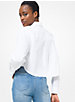 Stretch Cotton Poplin Cropped Shirt image number 1