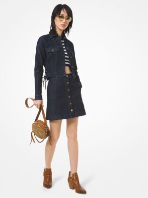 High-rise Denim Skirt | Michael Kors