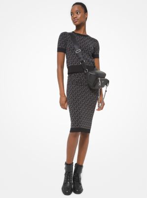 Logo Jacquard Pencil Skirt image number 0