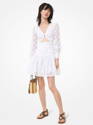 Michael kors medallion clearance lace dress