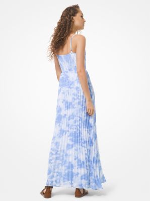 Michael kors tie store dye maxi dress