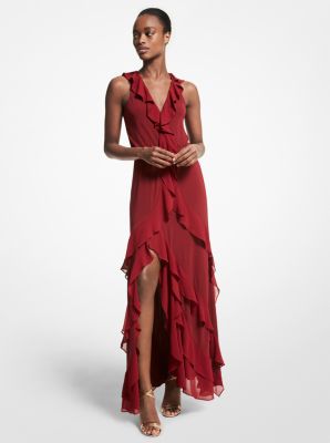 Michael kors outlet ruffle dress