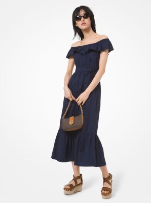 michael kors off the shoulder dress