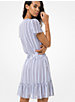 Striped Georgette Dress image number 1