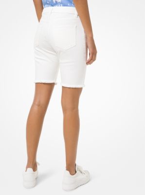 Denim Biker Shorts | Michael Kors [US]