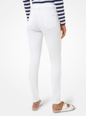 Michael kors cheap white skinny jeans