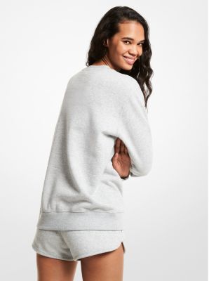 Michael Kors/ロゴガーメントダイコットン半袖パーカー Pride Heart Logo Organic Cotton Blend Sweatshirt | Michael