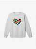 Pride Heart Logo Organic Cotton Blend Sweatshirt image number 2