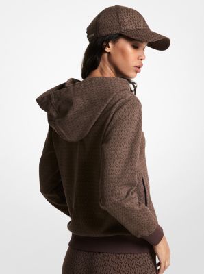 Kapuzenpullover aus Biobaumwollmischgewebe mit Logo und Reißverschluss image number 1