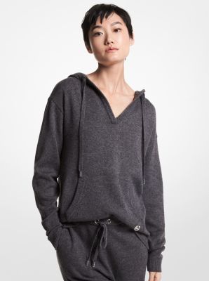 Merino Wool Blend Hoodie