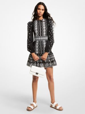 Michael kors 2025 embroidered dress