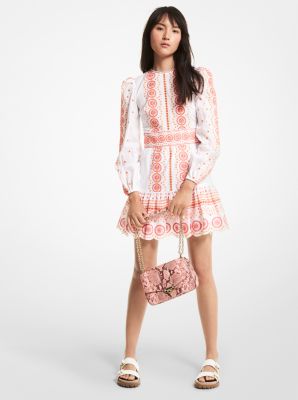 Top 55+ imagen michael kors eyelet dress